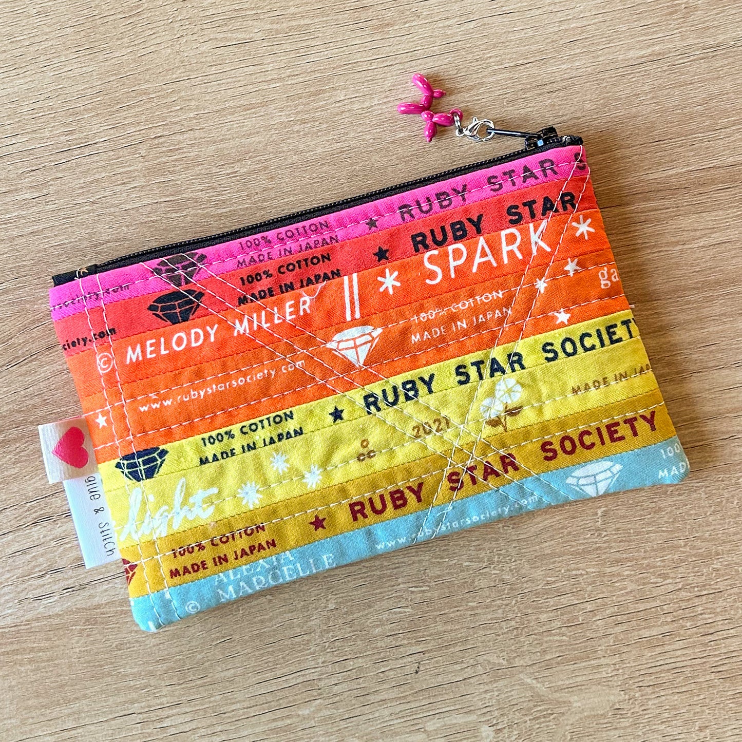 Starstruck Selvage Pouch