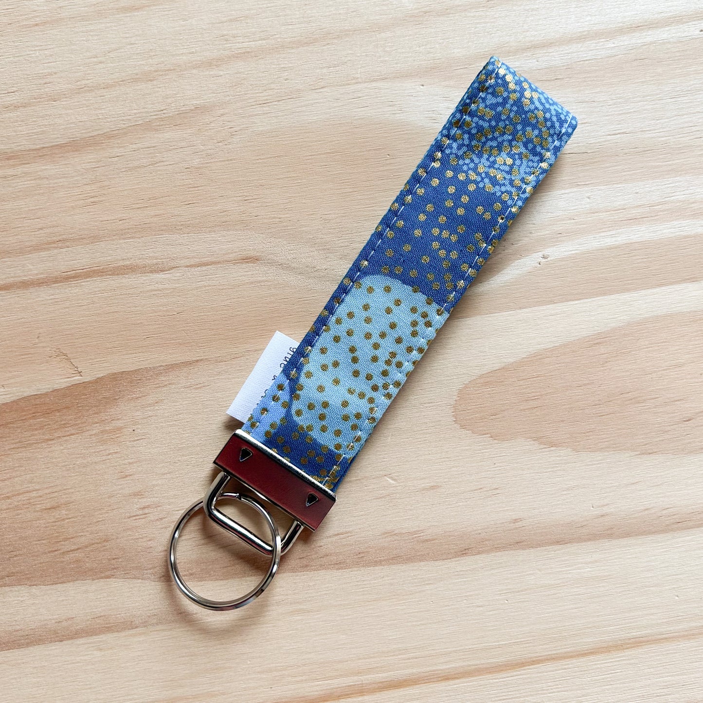 Teal and Purple Flirtation Key Fob