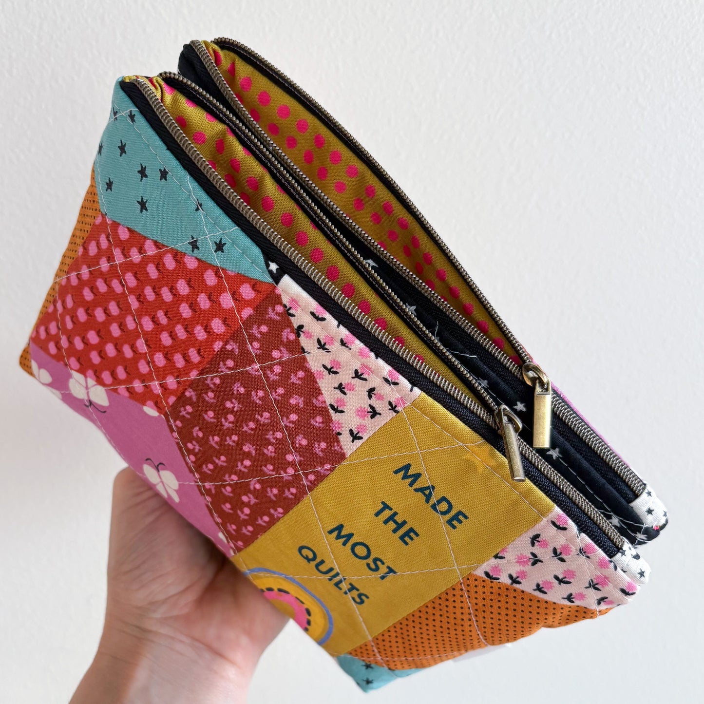 Gemini Pouch - Printed Paper Pattern