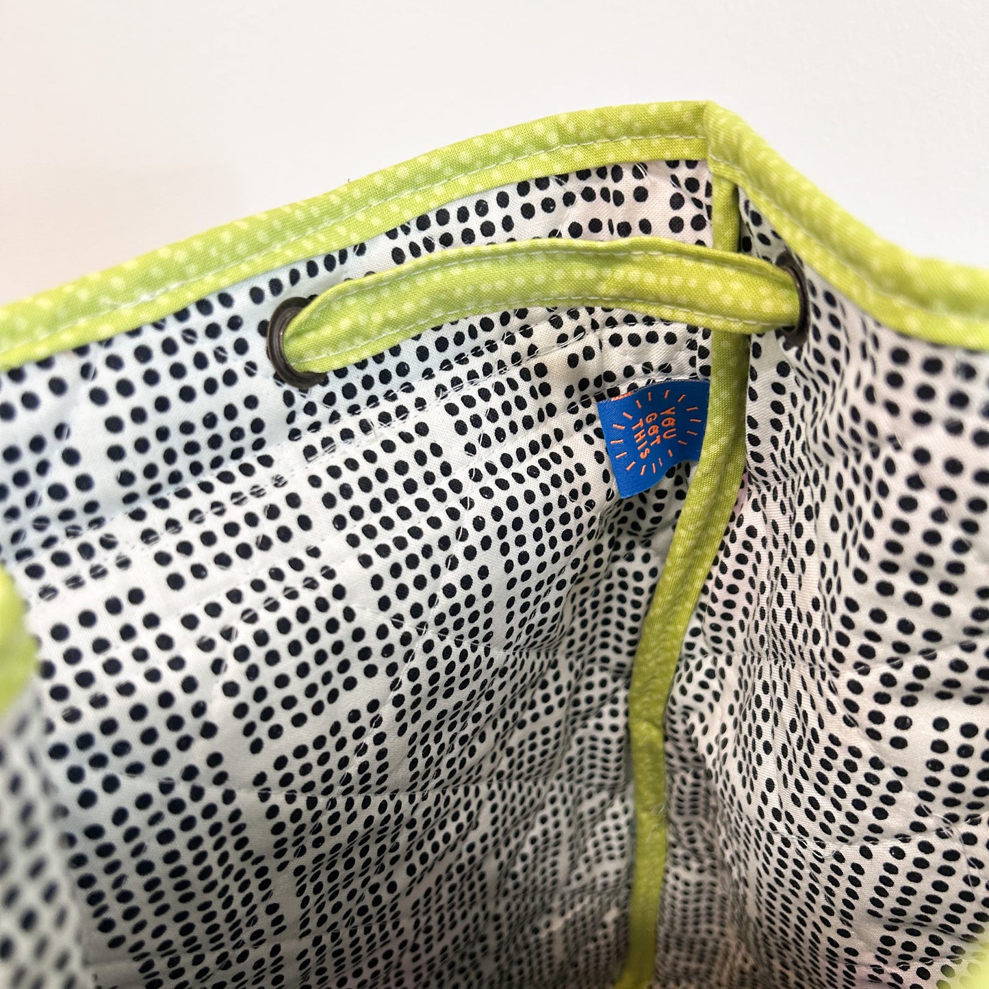 Pembina Backpack in Black and Teal Flirtation