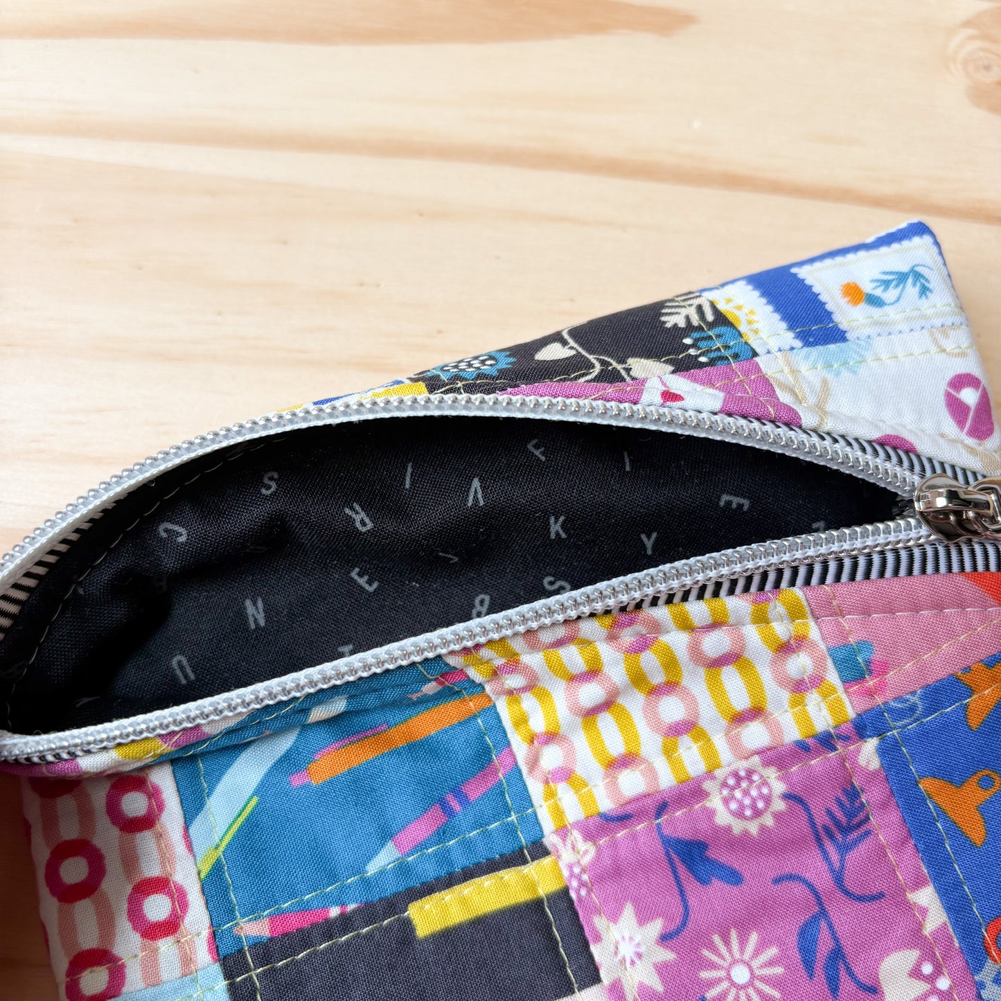 Patchwork Reader Sleeve in Salutations 2