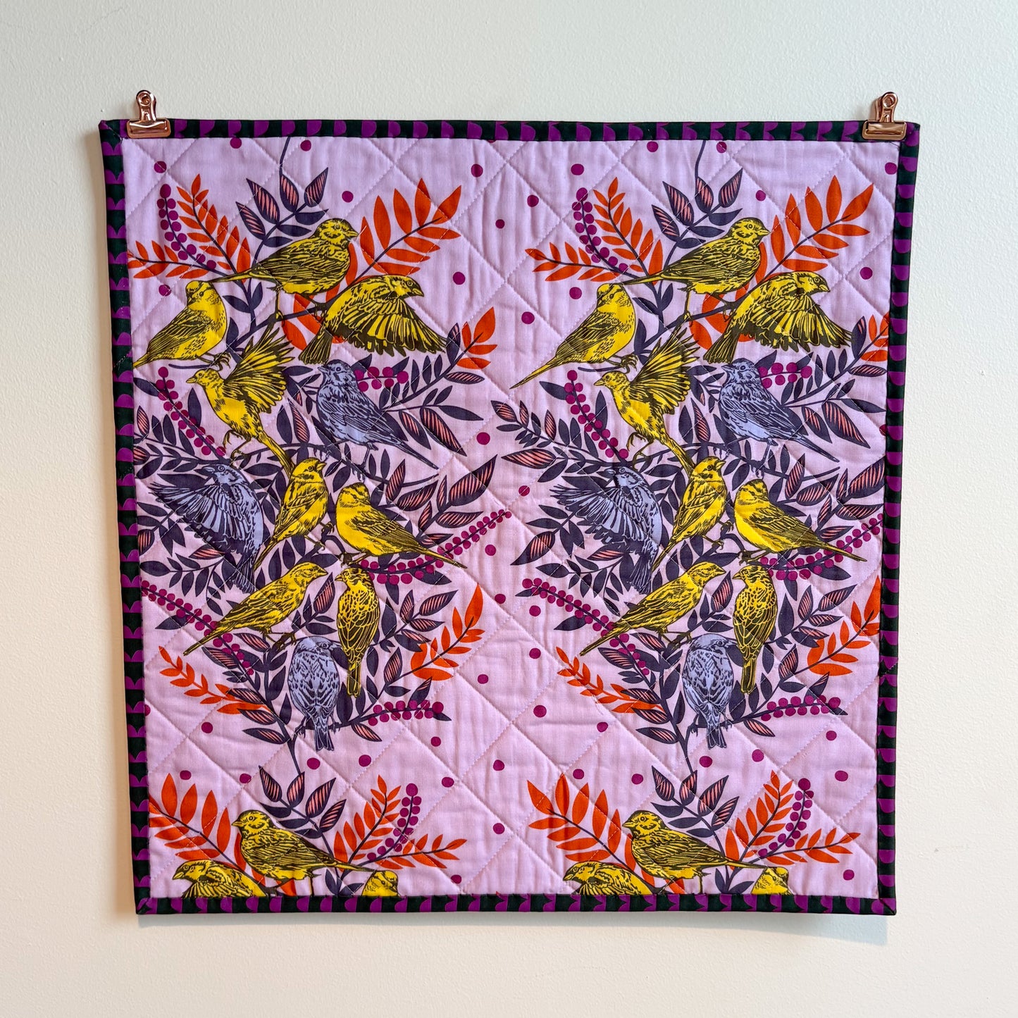 Twilight Falls Rainbow Mini Wall Hanging