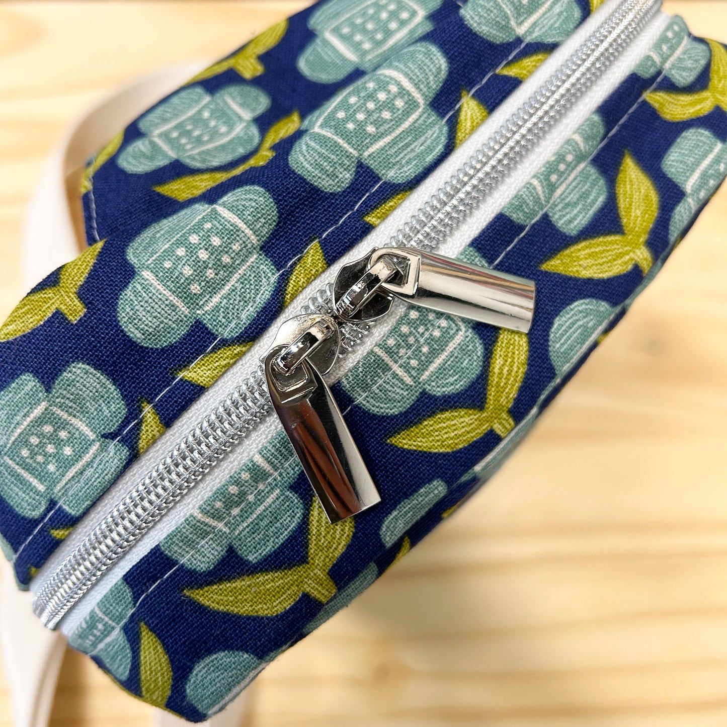 Blue and Green Floral Sandhill Sling