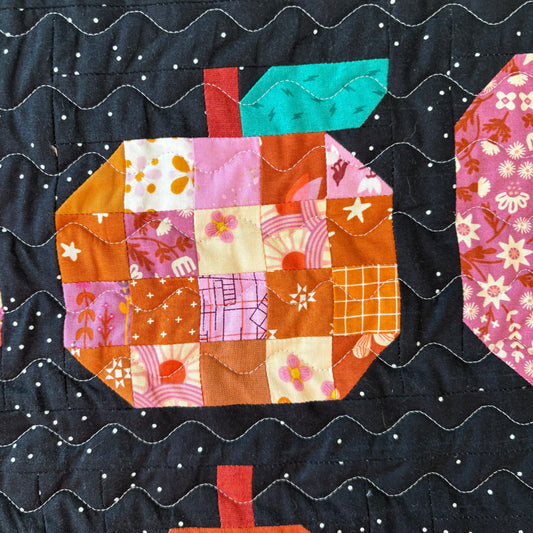 Scrappy Mini Pumpkin Wall Hanging