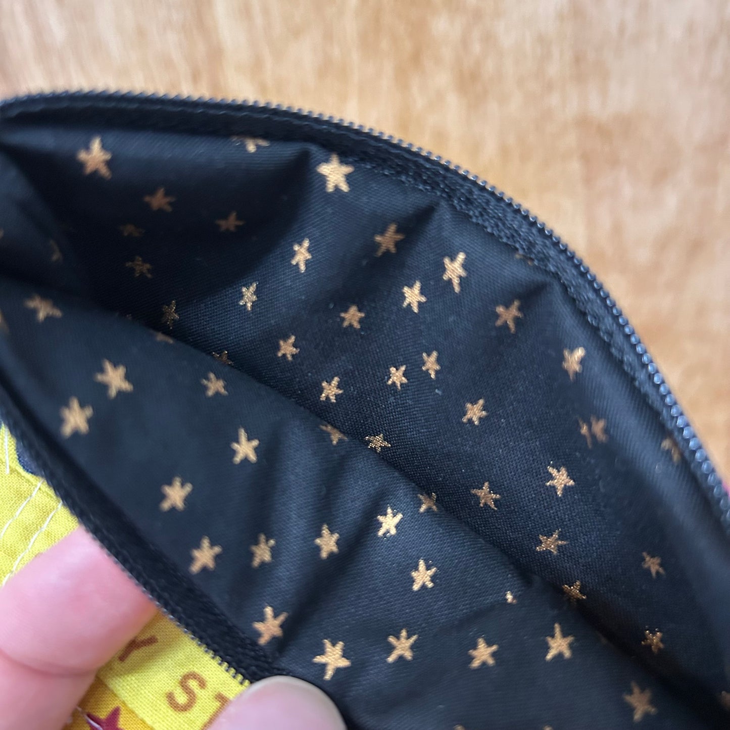 Starstruck Selvage Pouch