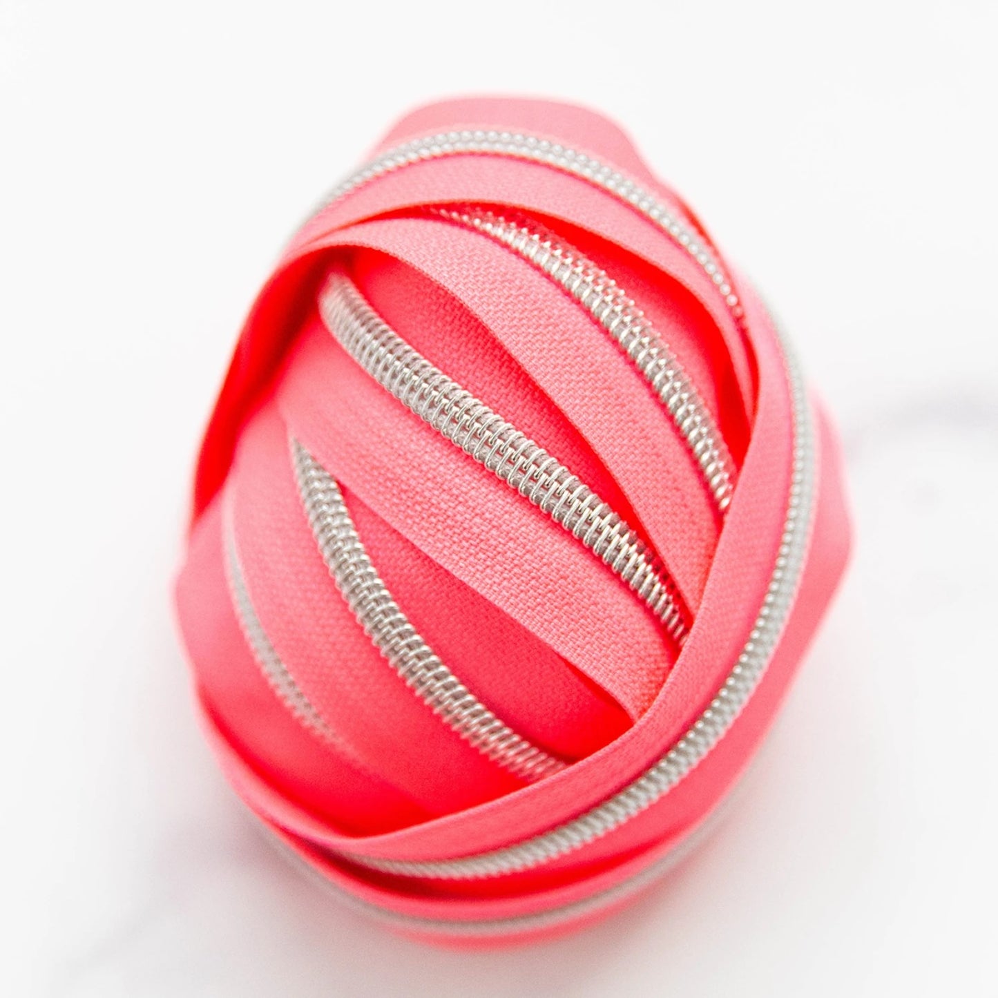 Neon Flamingo #5 Zipper Tape by the Yard