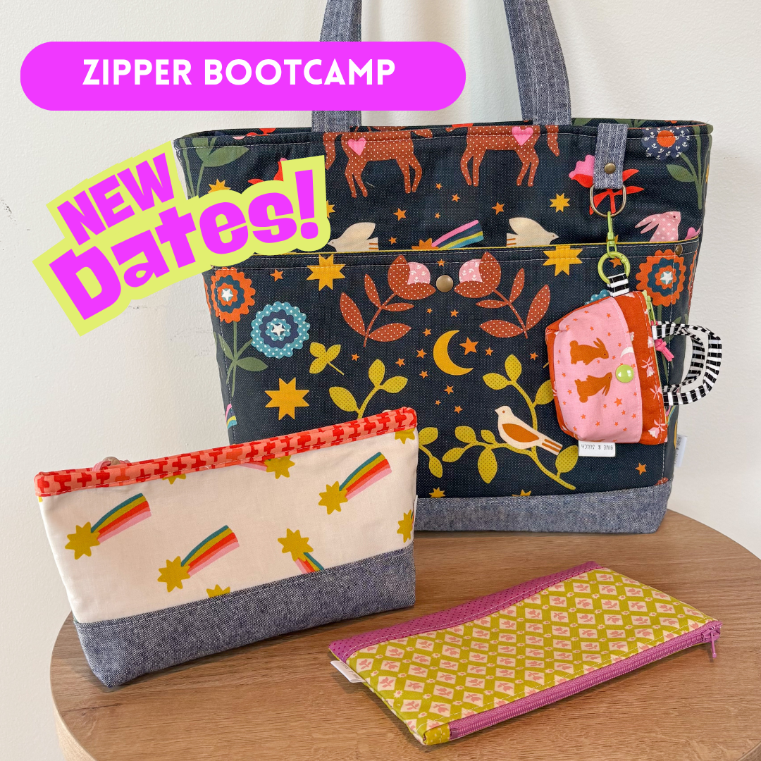 Zipper Bootcamp: Mastering Zippers for Bag Making