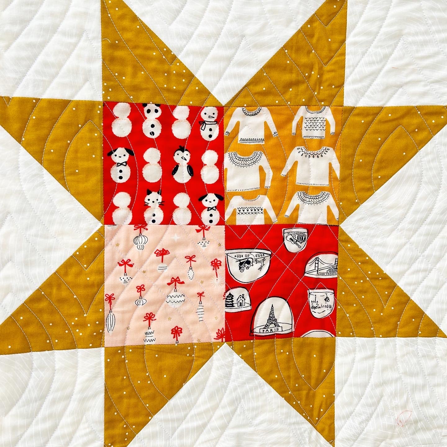 Festive Winter Quilt