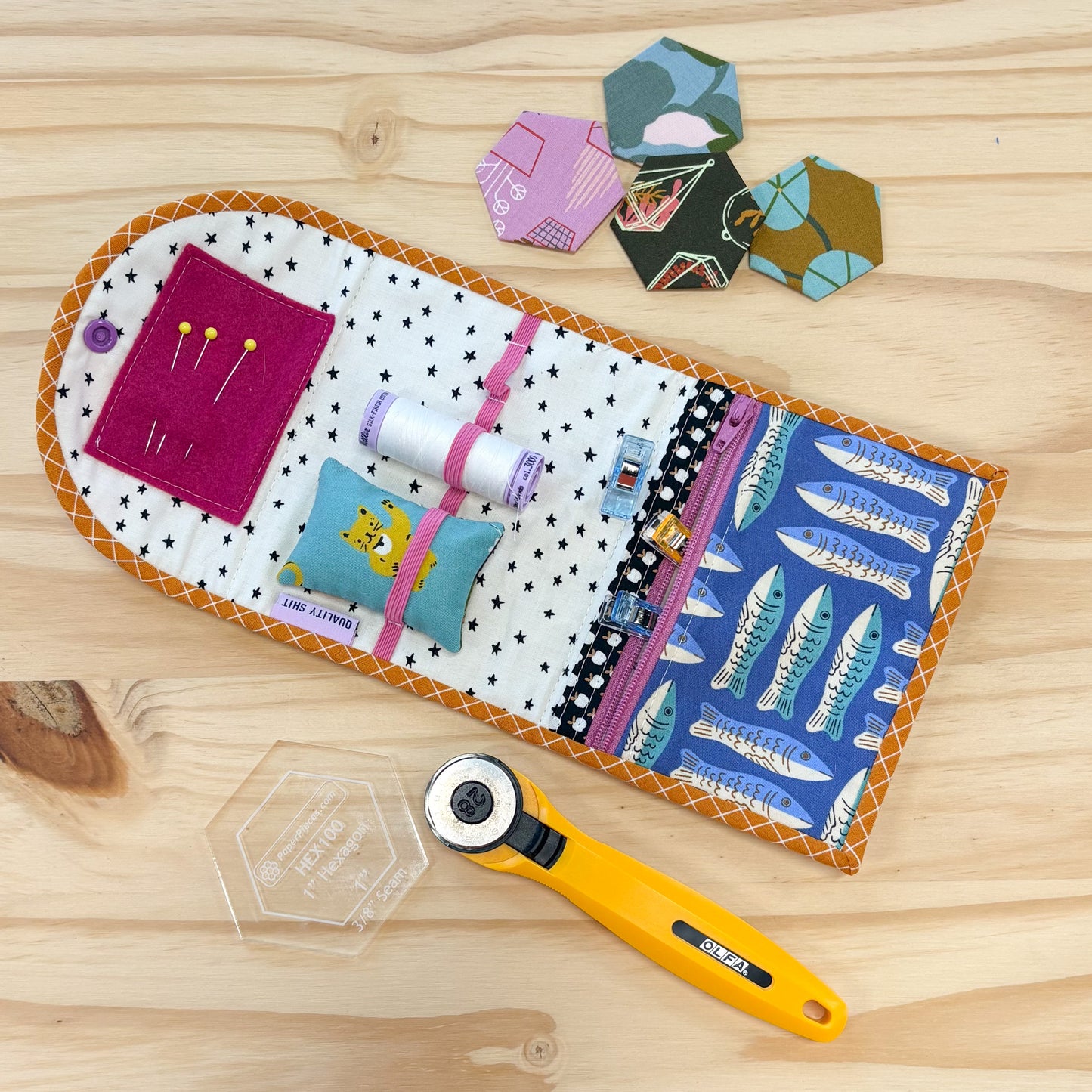 Lucky Catch Stitching Case