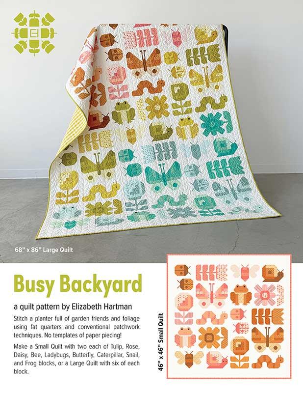 Busy Backyard by Elizabeth Hartman - Printed Paper Pattern