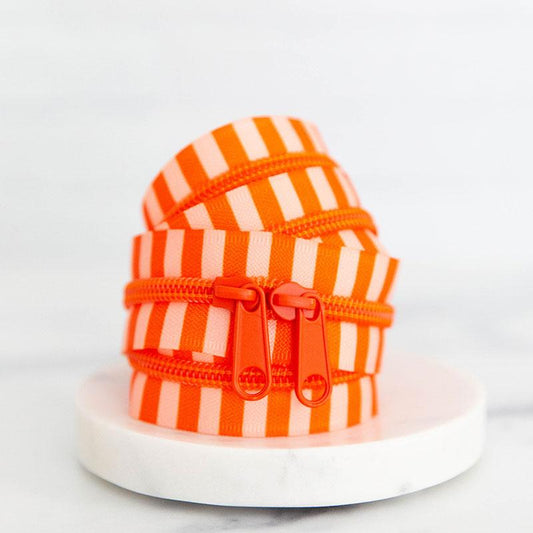 30" Size #5 Double Pull Zipper - Winter Citrus | Stitch Supply Co.