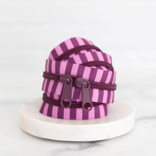30" Size #5 Double Pull Zipper - Grape Soda | Stitch Supply Co.