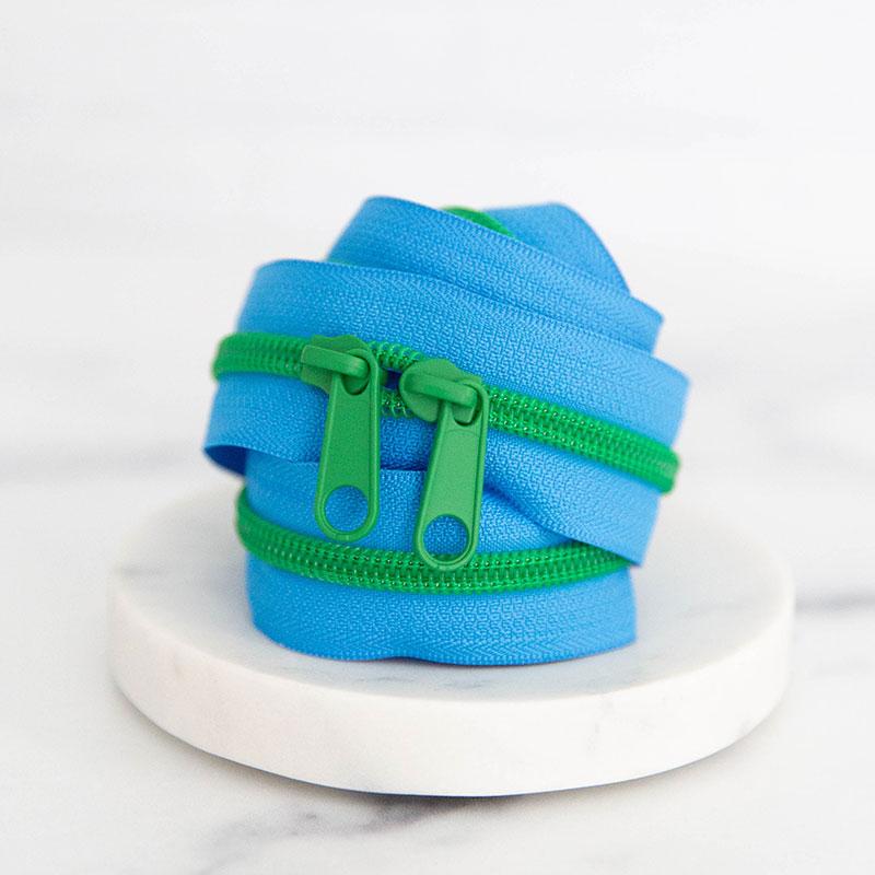 30" Size #5 Double Pull Zipper - Earth | Stitch Supply Co.