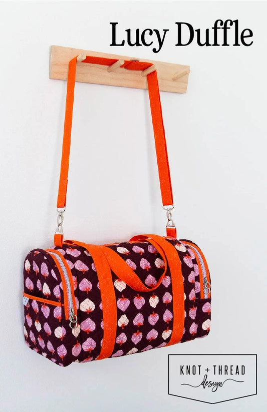 Lucy Duffle by Knot and Thread - Printed Paper Pattern