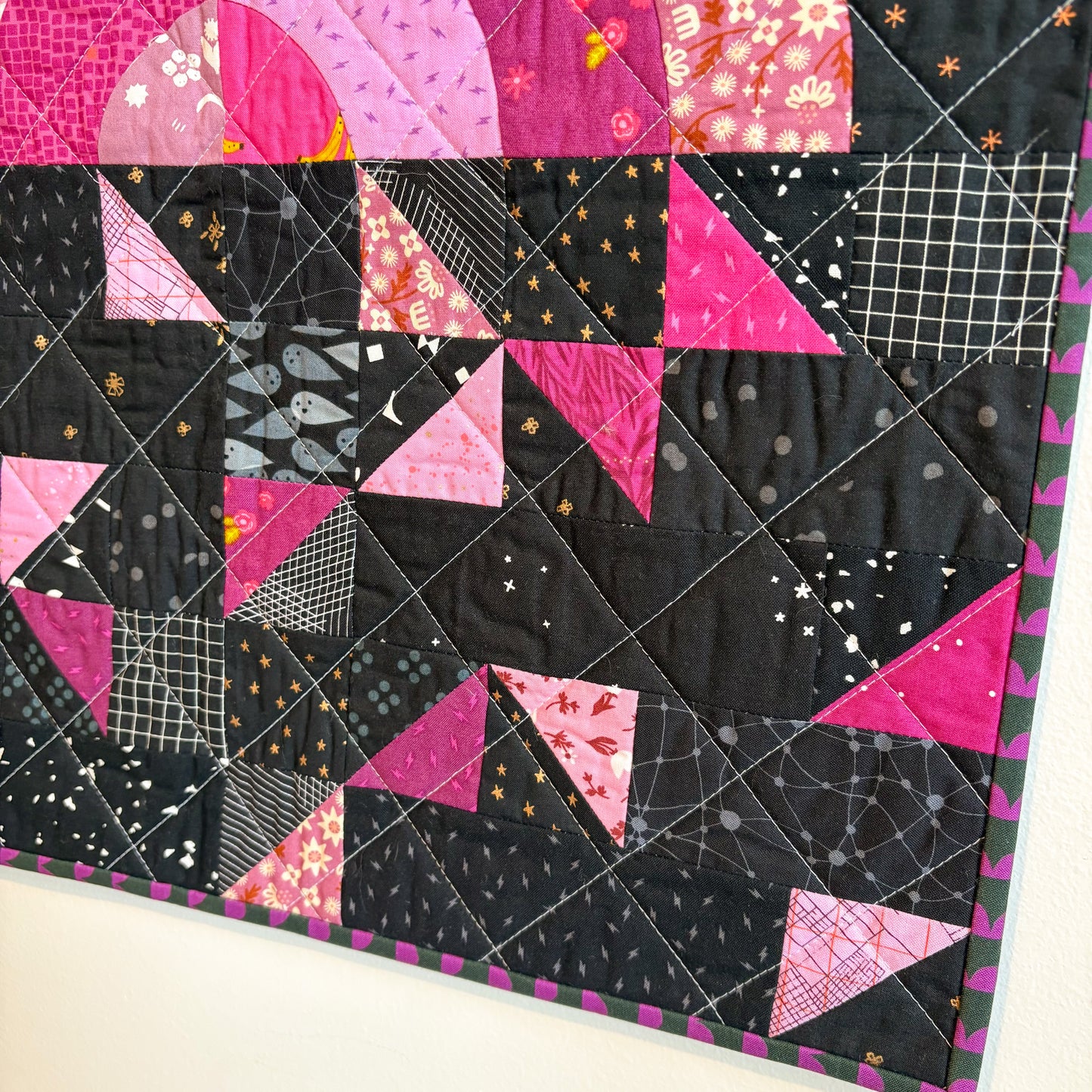 Twilight Falls Rainbow Mini Wall Hanging