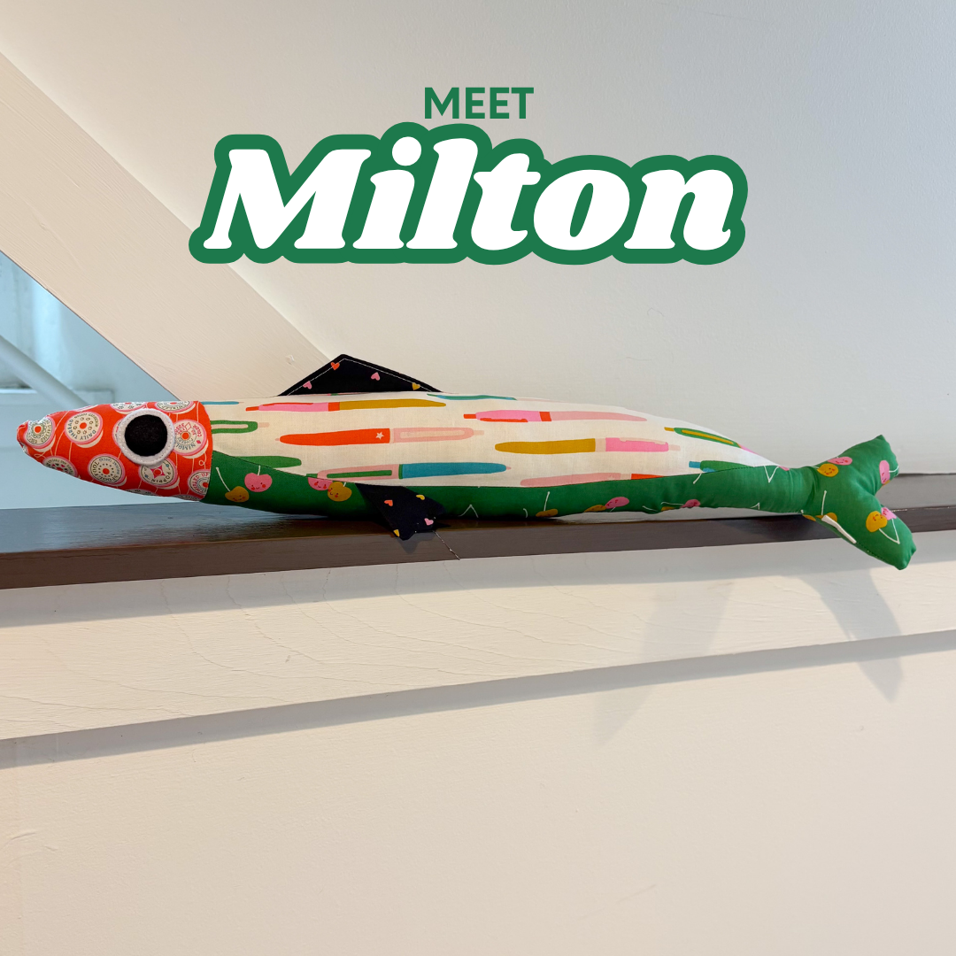 Stuffed 24" Sardine Pillow - MIlton