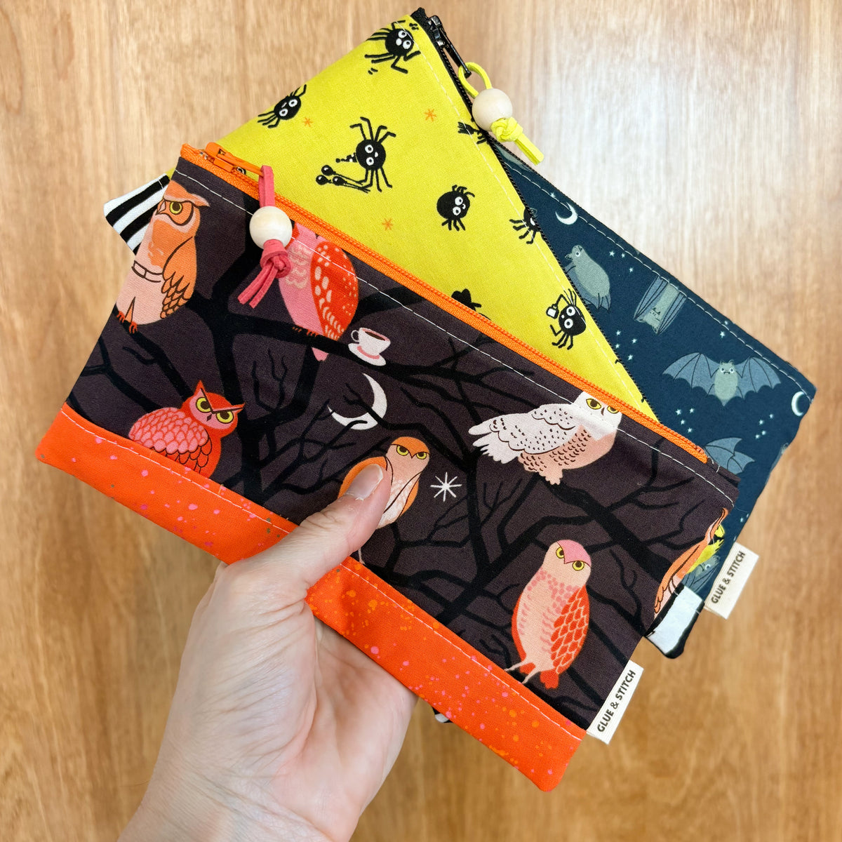 Pop Star Zip Pouch -  Favorite Flowers