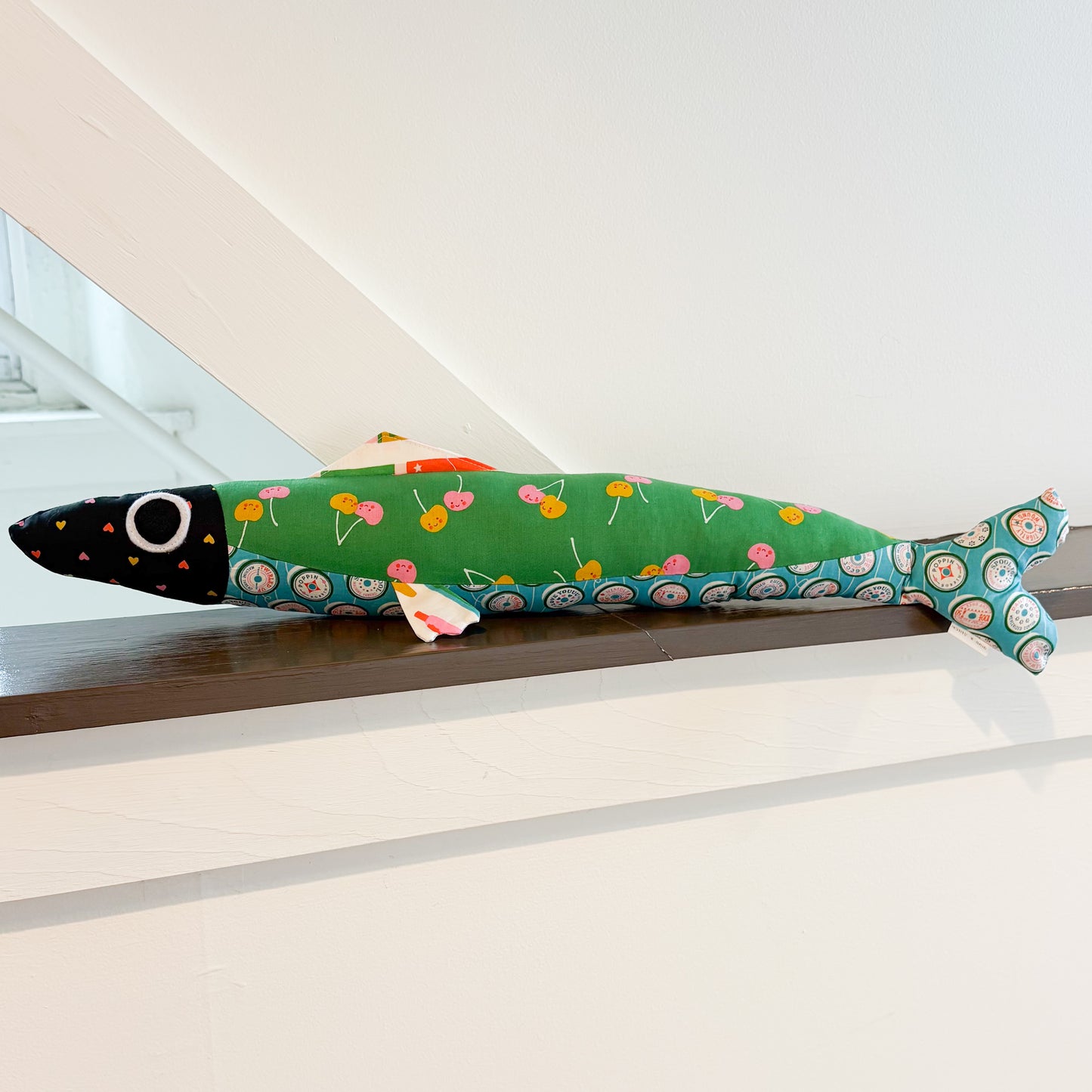 Stuffed 24" Sardine Pillow - Dennis