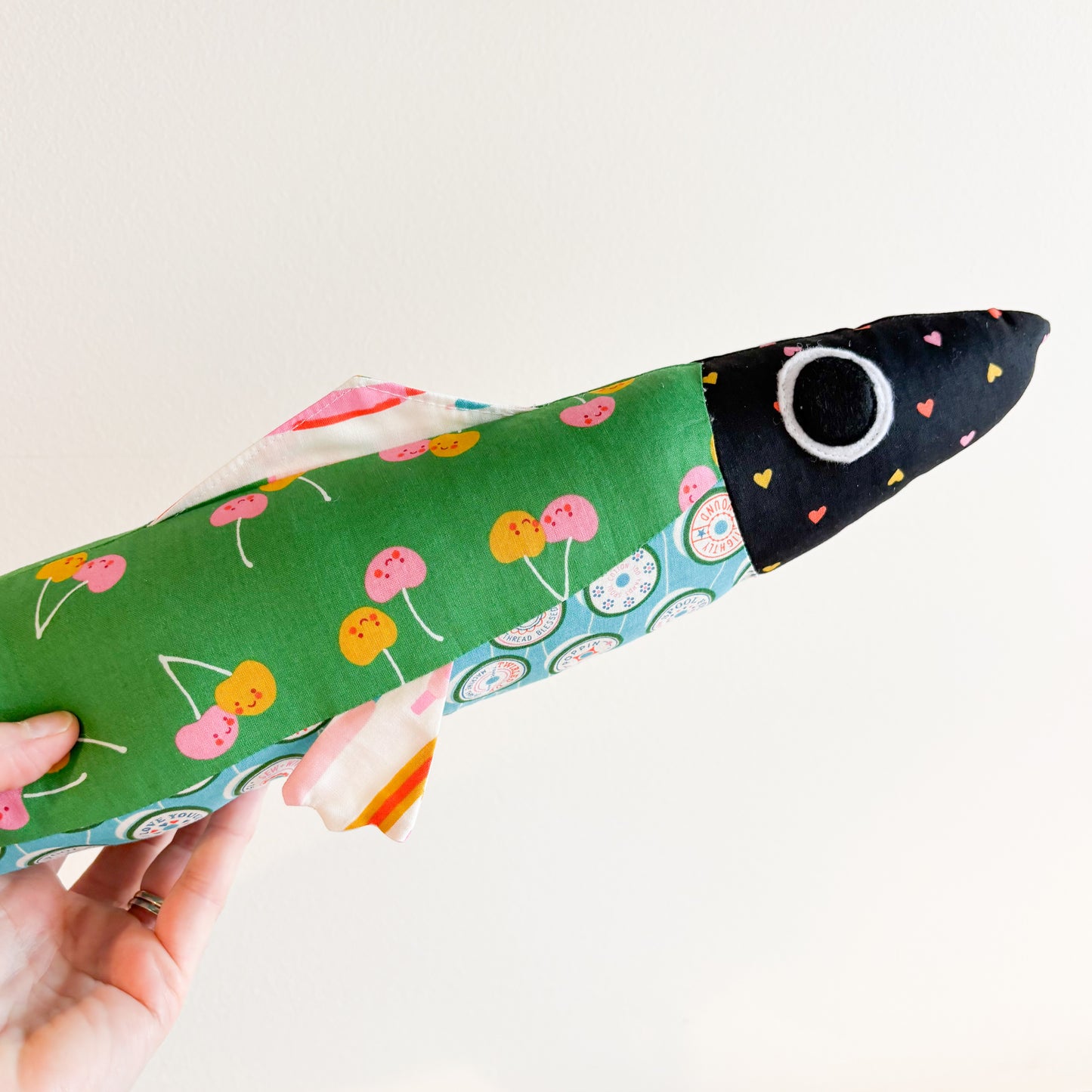 Stuffed 24" Sardine Pillow - Dennis