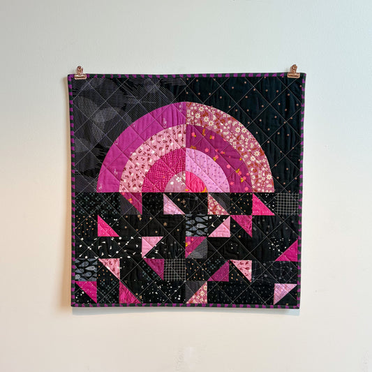 Twilight Falls Rainbow Mini Wall Hanging