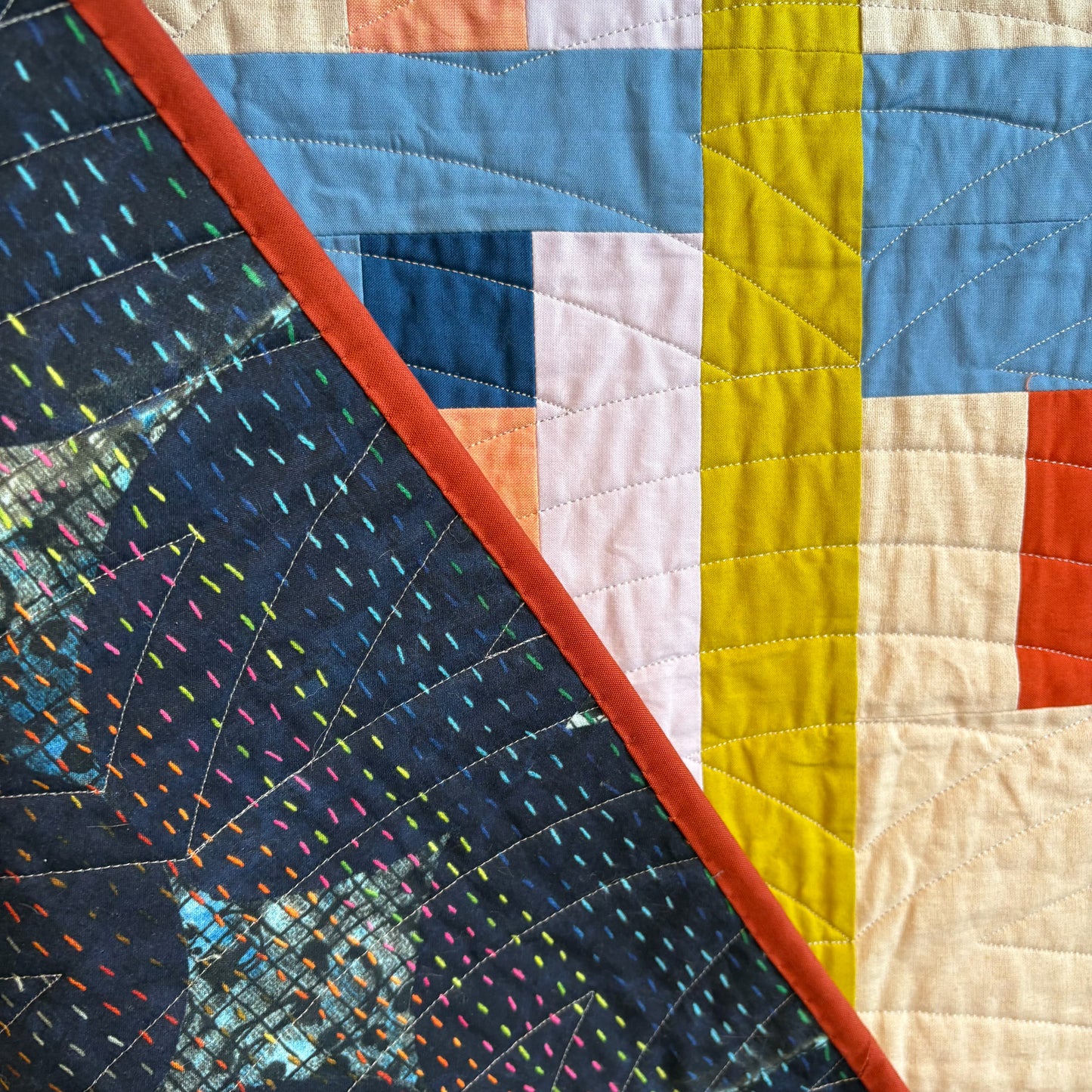 Landmark Small Throw Quilt in Desert Bloom