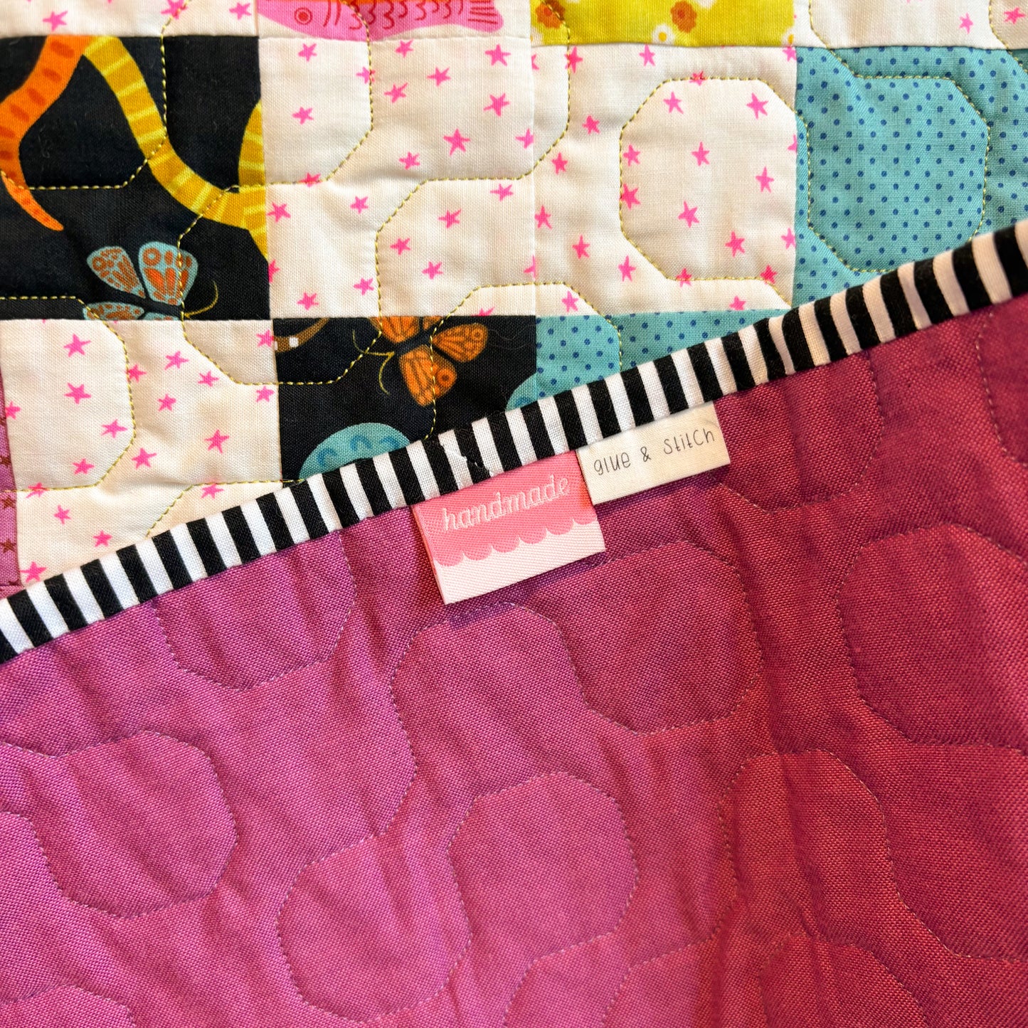 Eloise Throw Quilt in Ooh Lucky Lucky