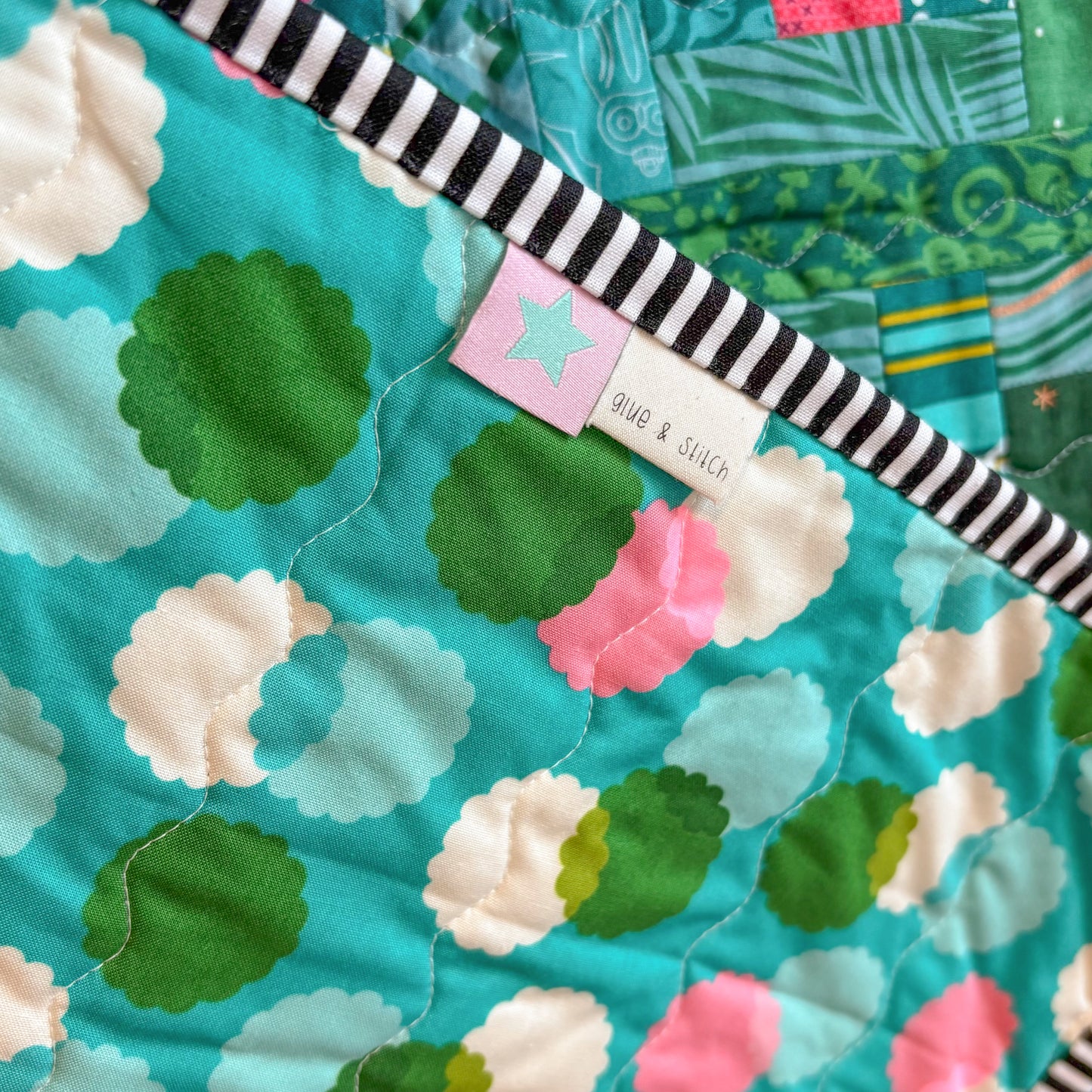 Scrappy Mini Christmas Tree Wall Hanging