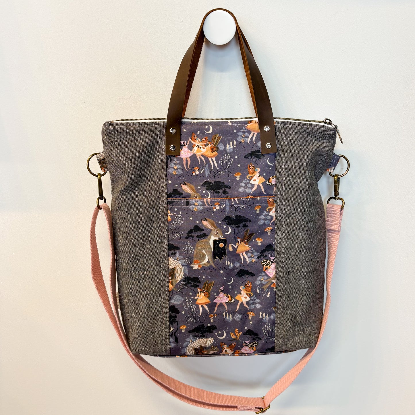 Redwood Tote in Purple Fairy Solstice