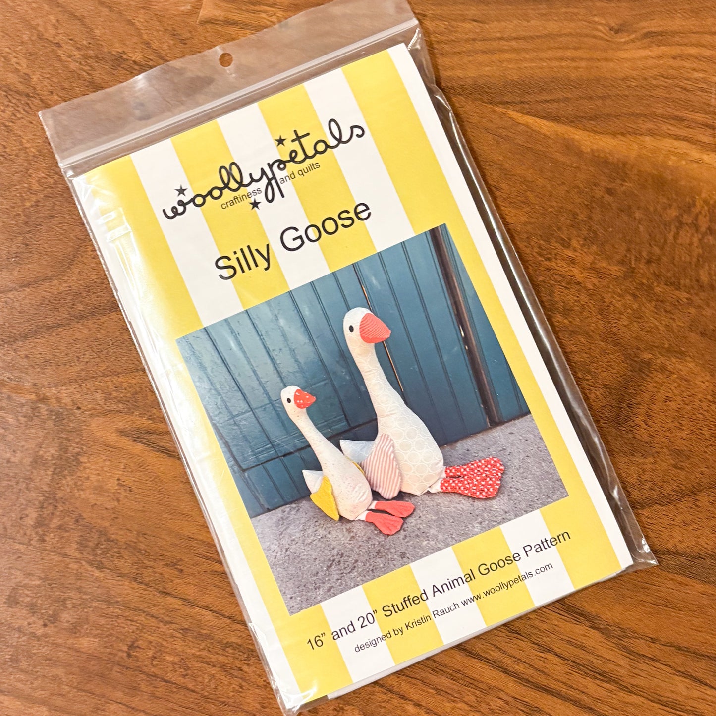 Silly Goose Printed Paper Pattern