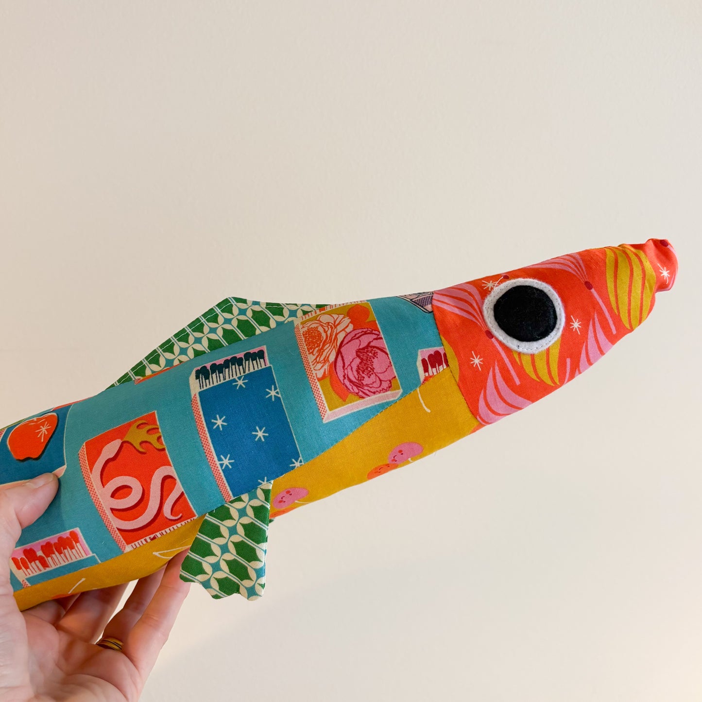 Stuffed 24" Sardine Pillow - Arthur