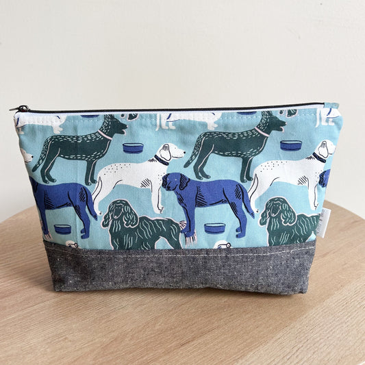 Large Essential Pouch in Best Friends Dog Print