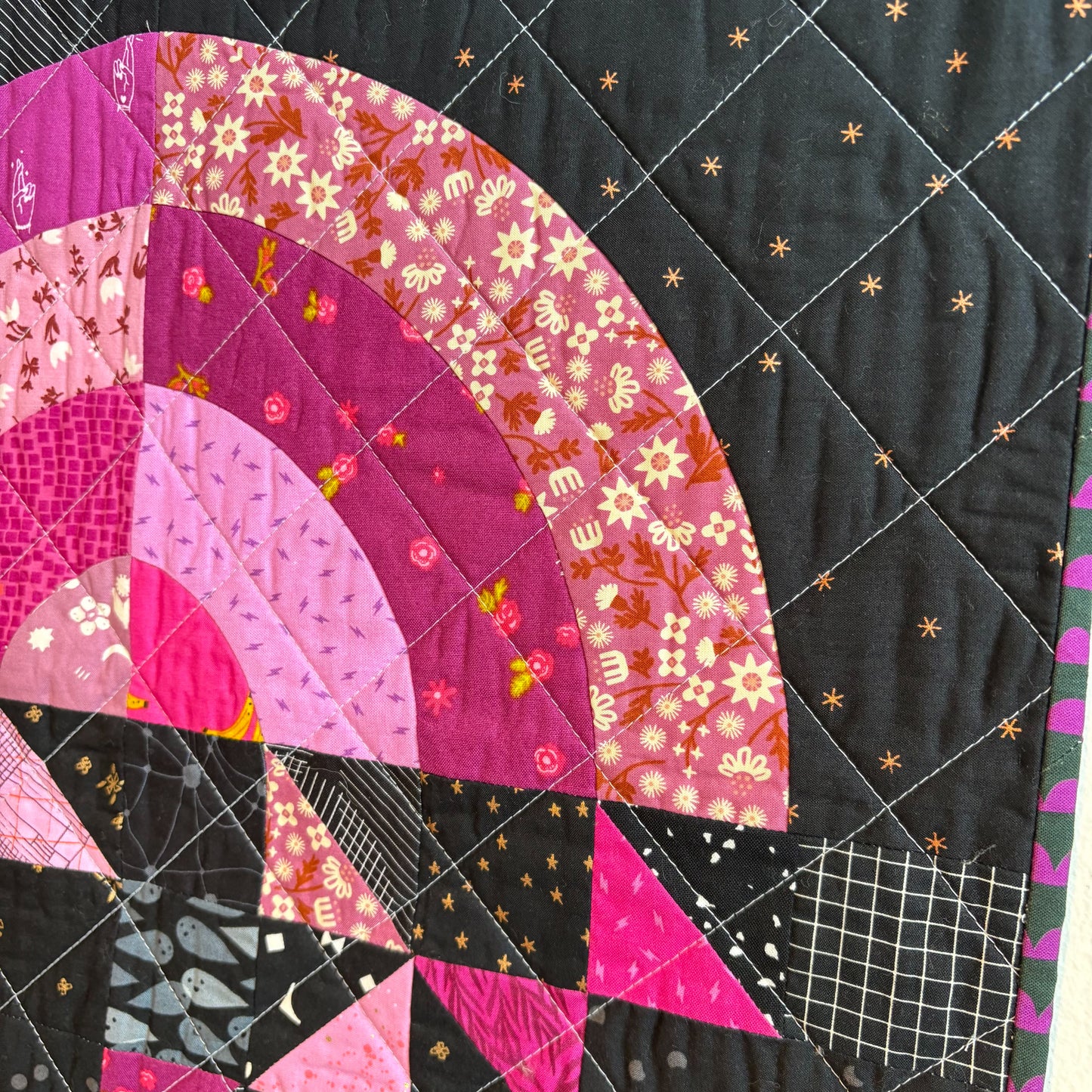 Twilight Falls Rainbow Mini Wall Hanging