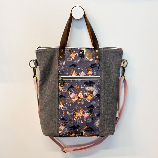 Redwood Tote in Purple Fairy Solstice