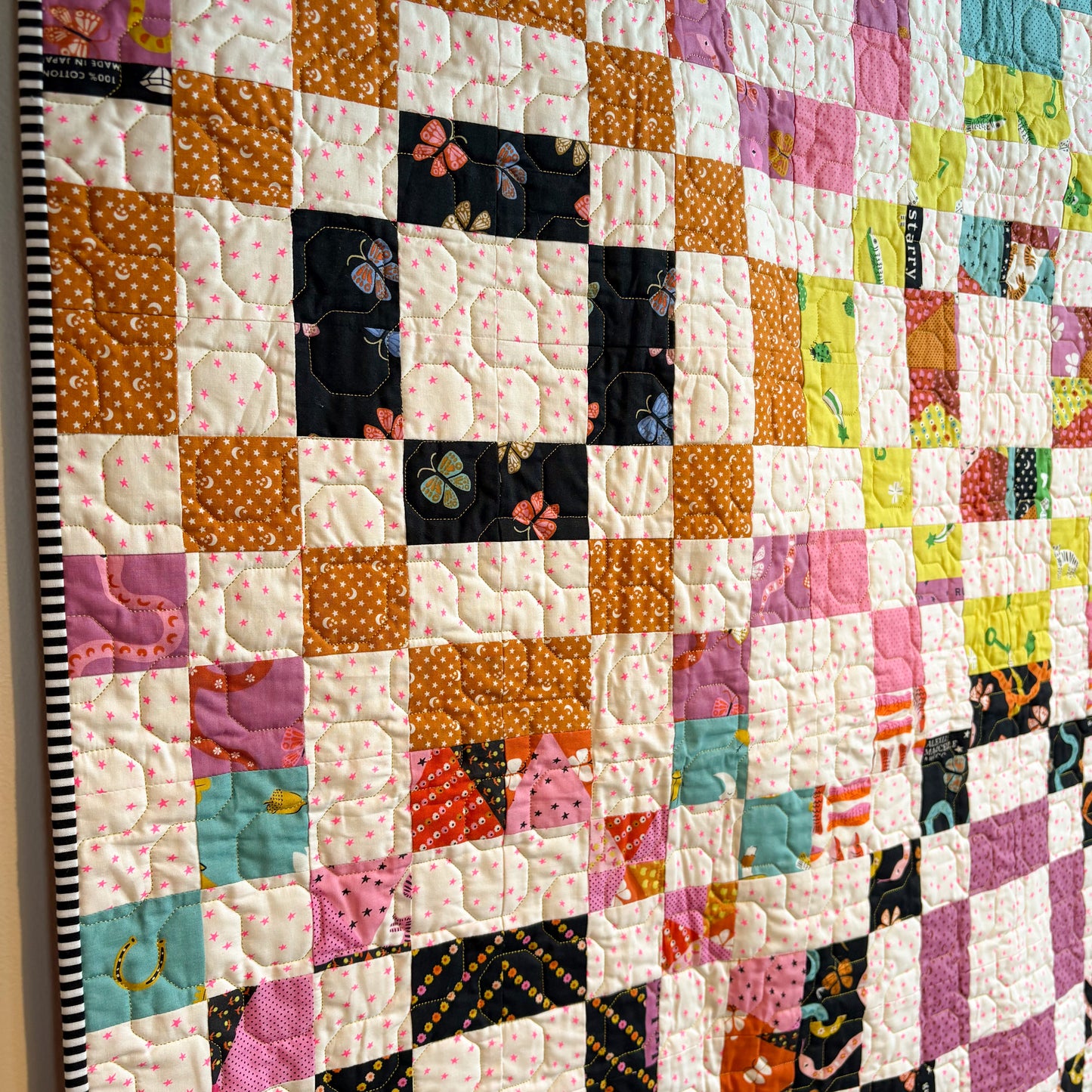 Eloise Throw Quilt in Ooh Lucky Lucky