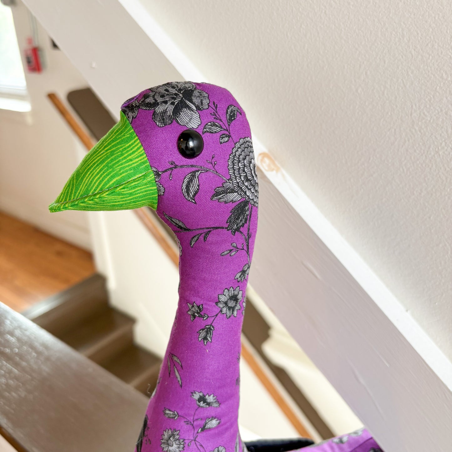 Elvira the Silly Goose – Handmade Halloween Plush Decor