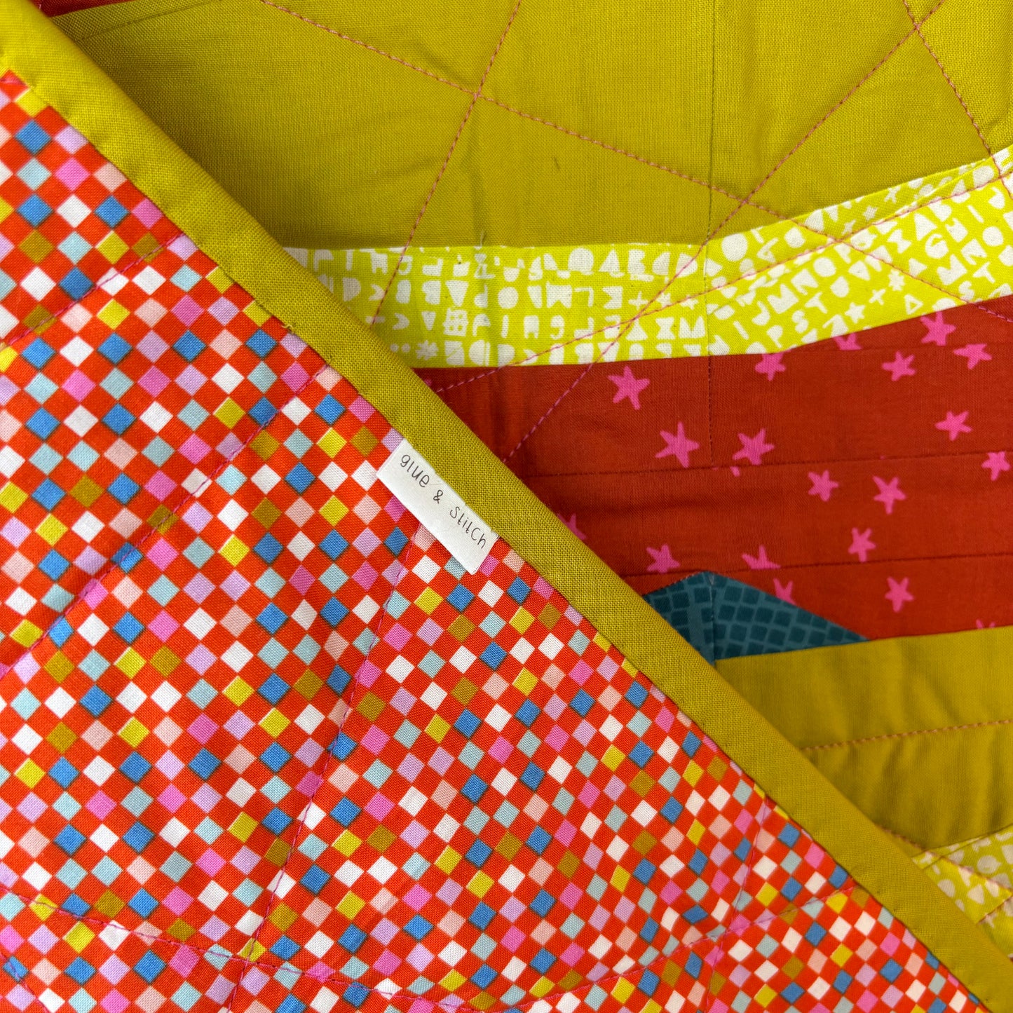 Sardine Tin Quilted Wall Hanging