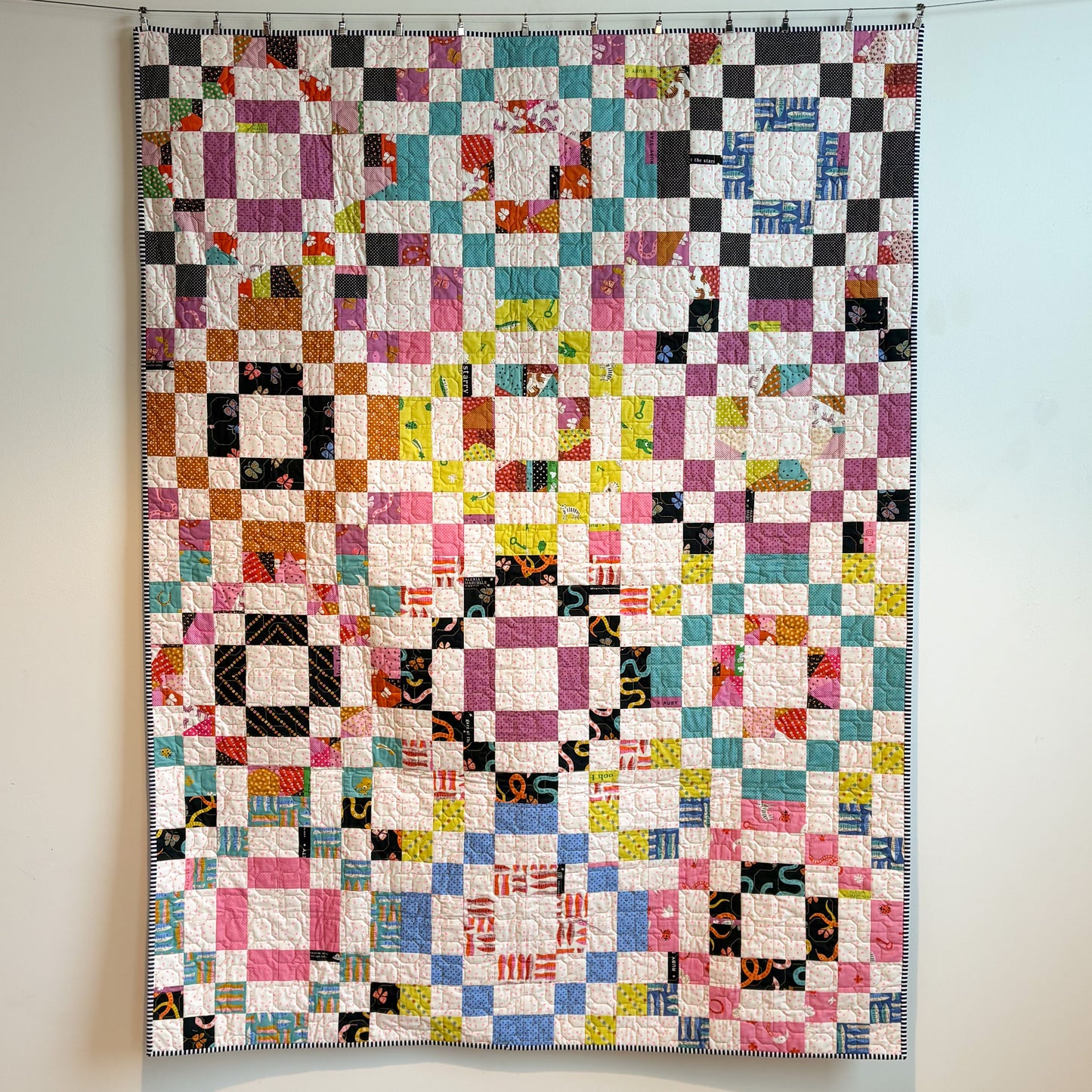 Eloise Throw Quilt in Ooh Lucky Lucky