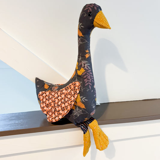 Temperance the Goose – Handmade Plush Decoration