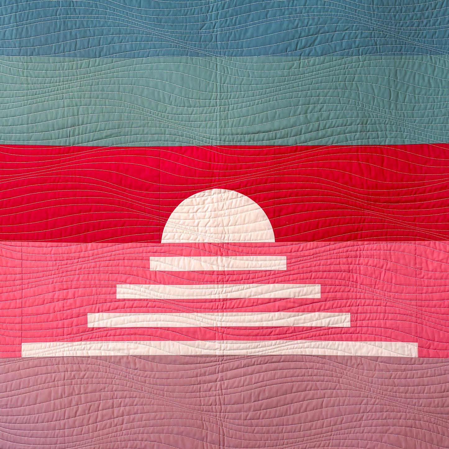 Sunset Coastal Quilt