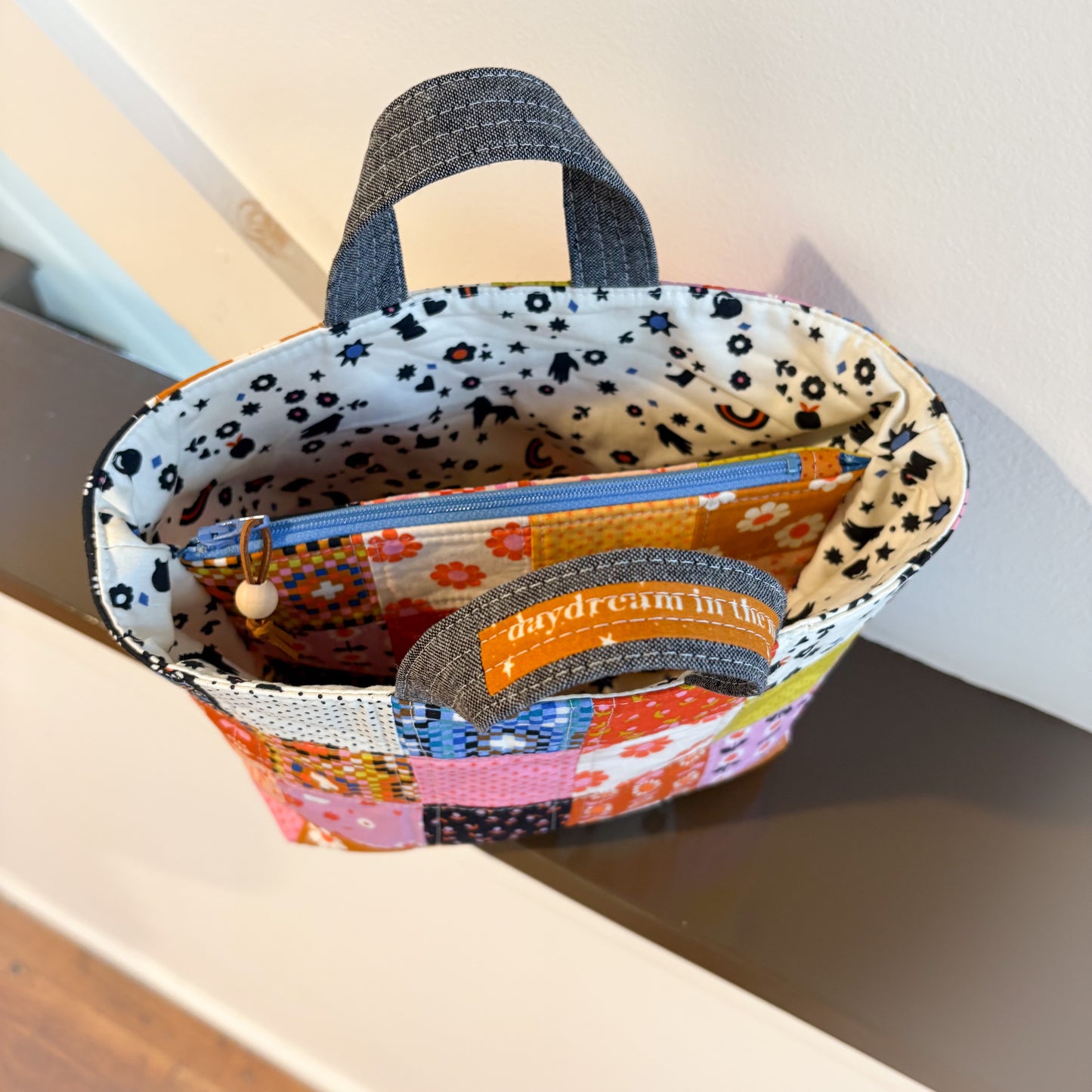 Zip, Divide it! Basket - Printed Paper Pattern