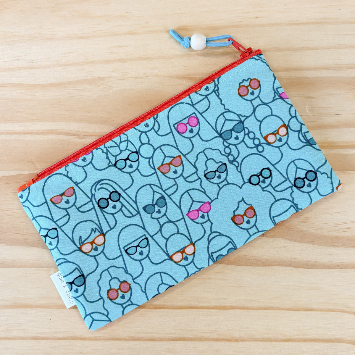 Pop Star Zip Pouch -  Poolside Ladies