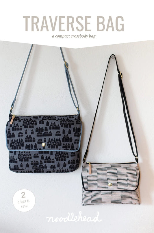 Traverse Bag by Noodlehead - Printed Paper Pattern