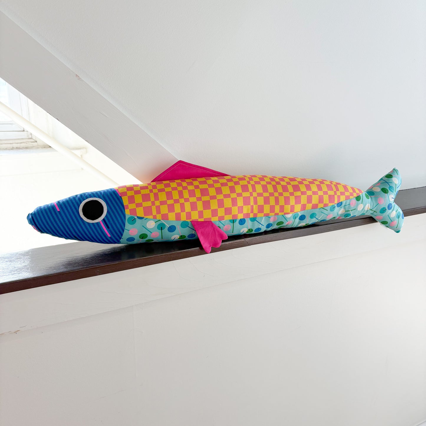 Stuffed 36" Sardine Pillow - Cindy