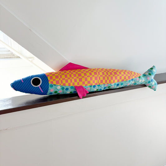 Stuffed 36" Sardine Pillow - Cindy