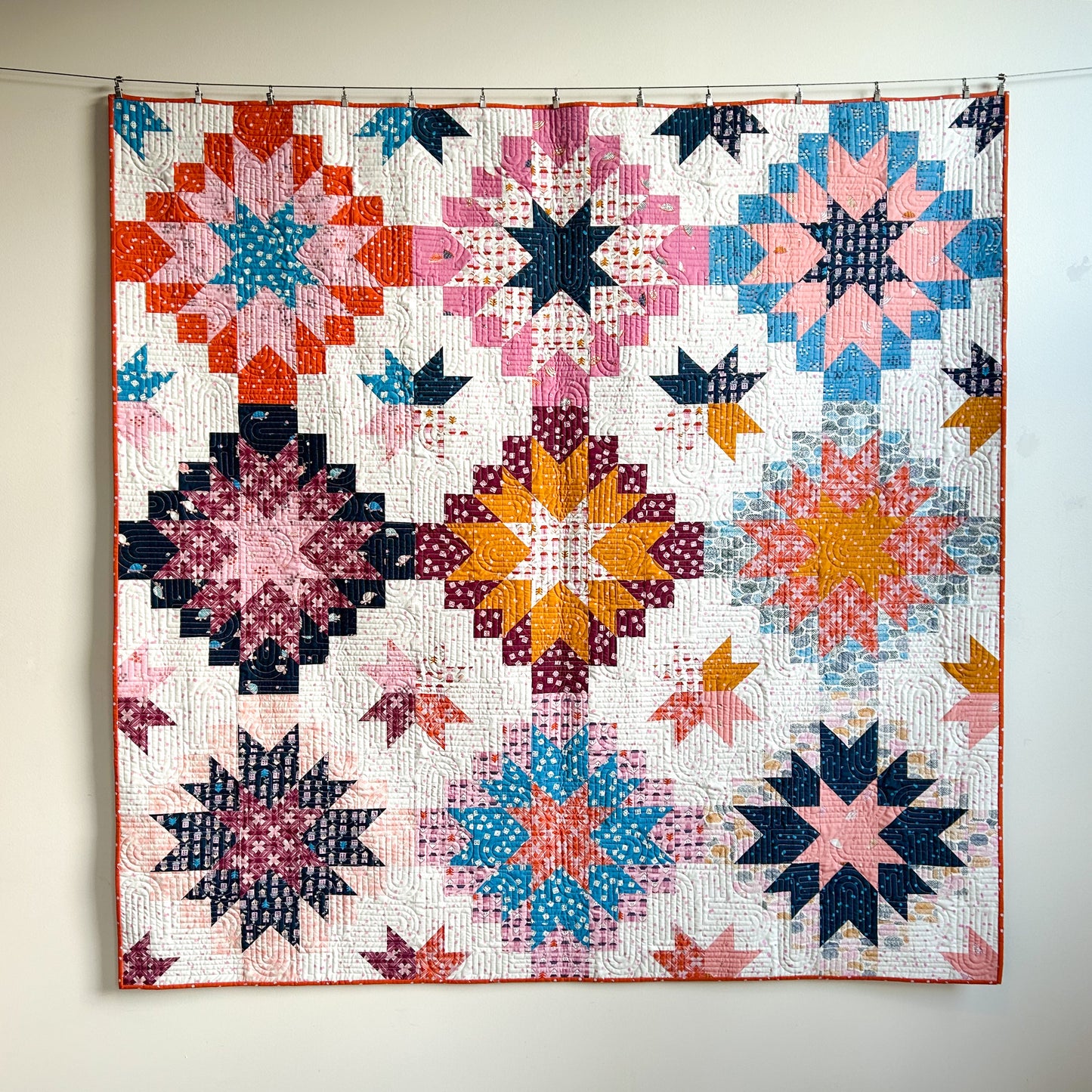 Slow and Steady Harvest Star Quilt