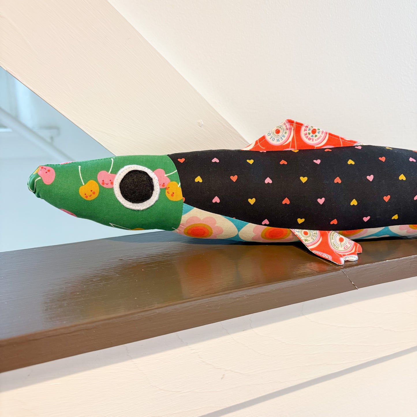 Stuffed 24" Sardine Pillow - Gladys