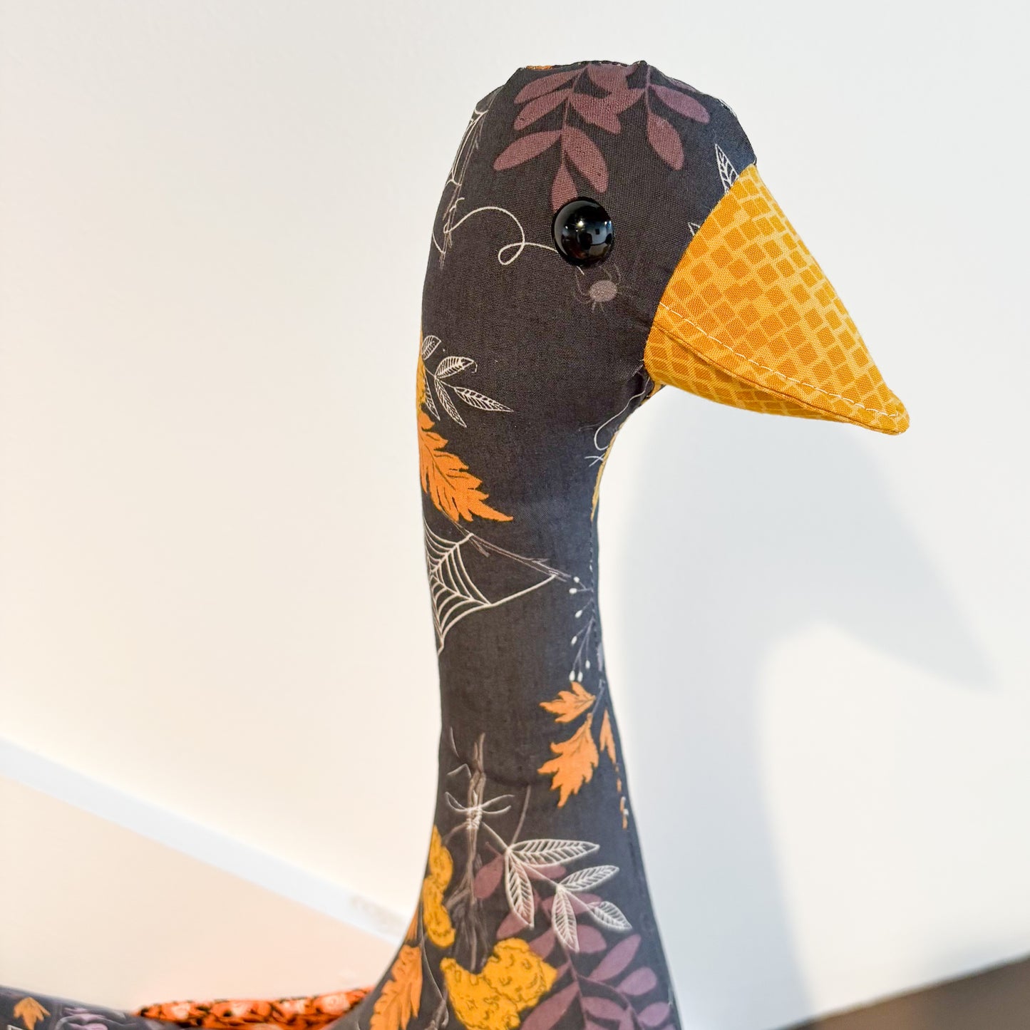 Temperance the Goose – Handmade Plush Decoration