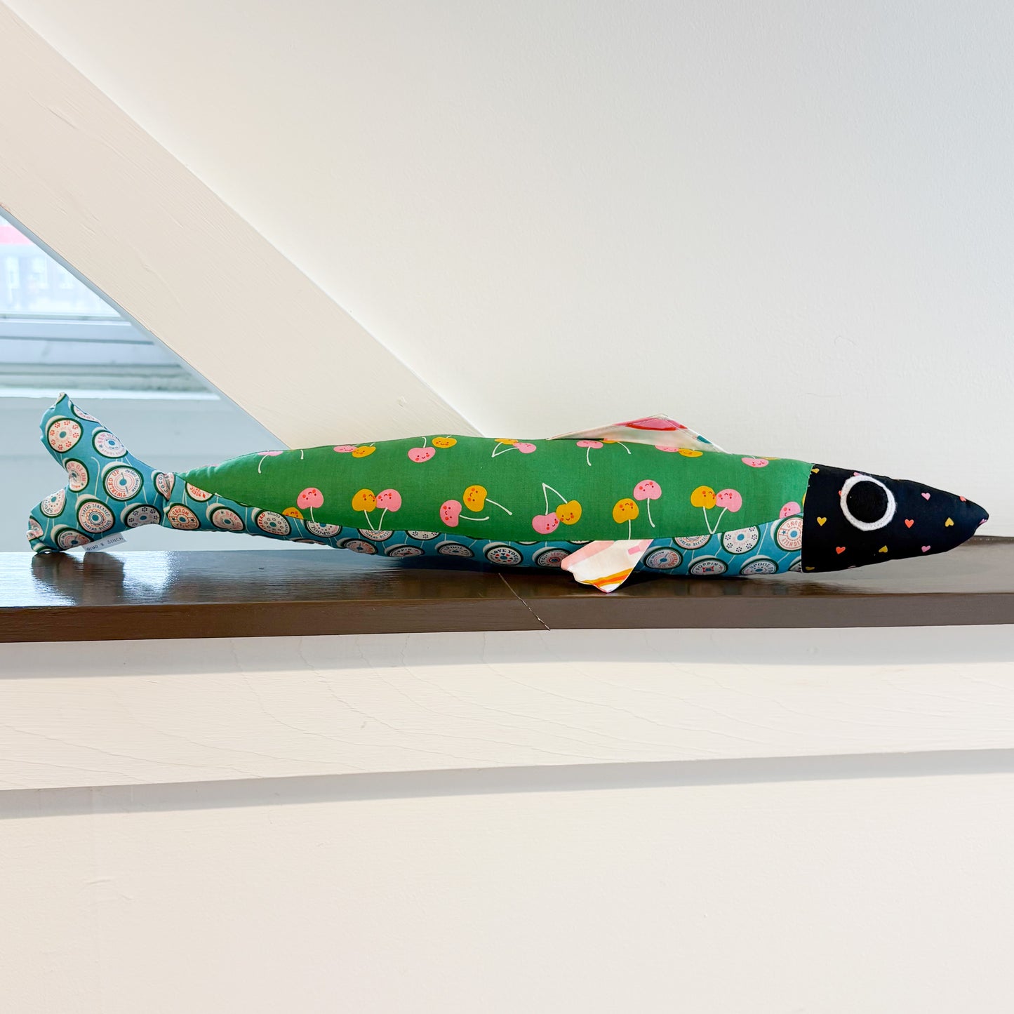 Stuffed 24" Sardine Pillow - Dennis