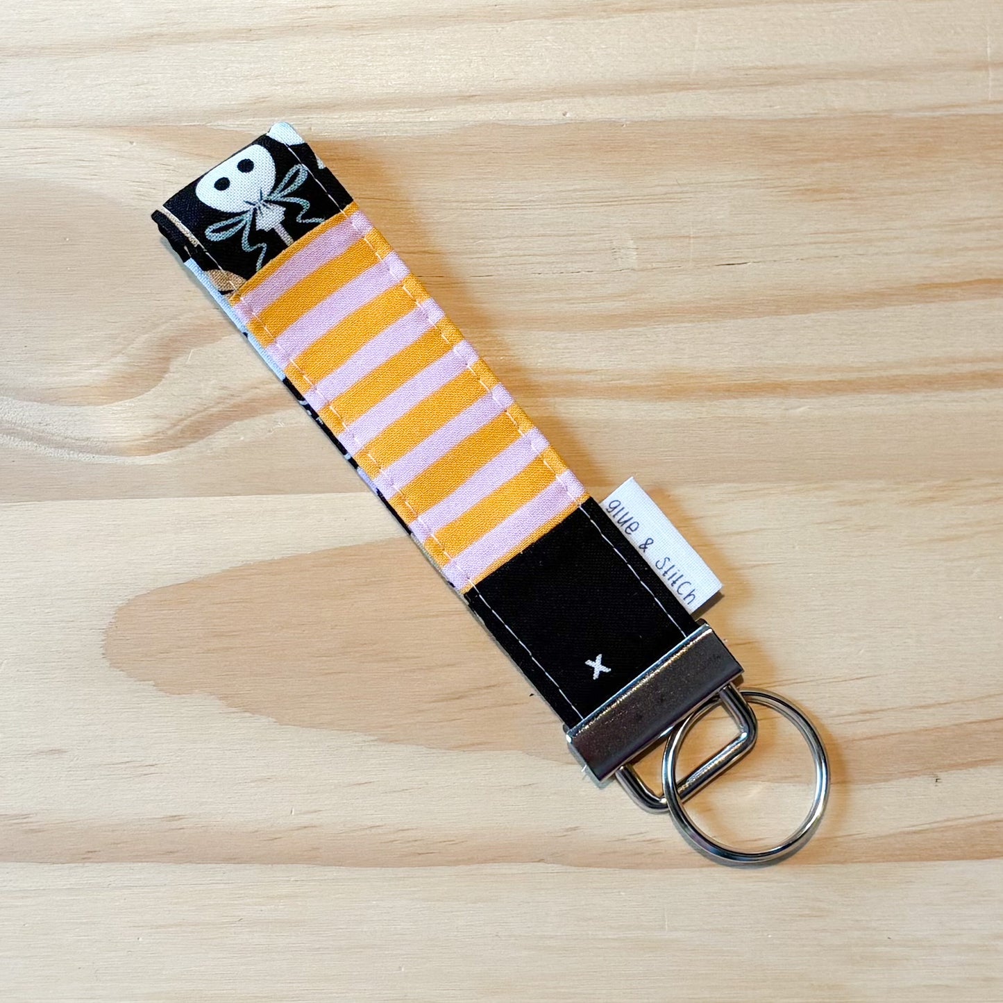 Halloween Treats and Striped Key Fob