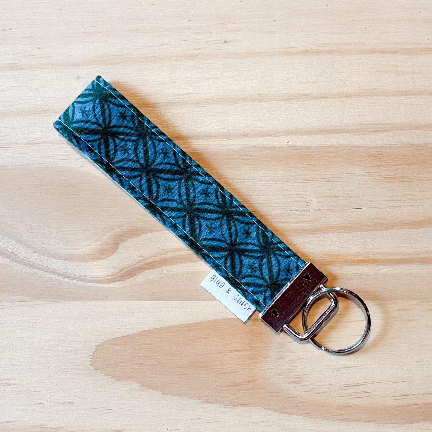 Blue Goldfish Key Fob